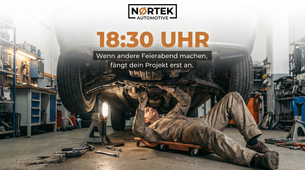 18:30 Uhr – Wenn andere Feierabend machen, fängt dein Projekt erst an.